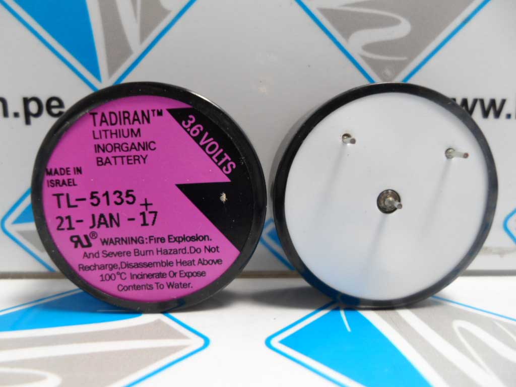TL-5135/P     Battery Lithium 3.6V 1700mAh 1/6D